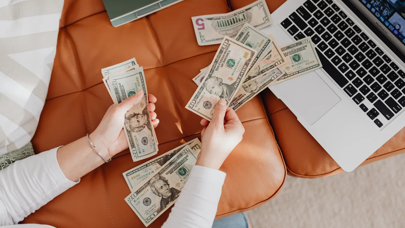 Money earned through YouTube content creation