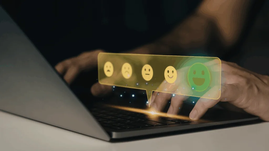 Audience interactions on contents