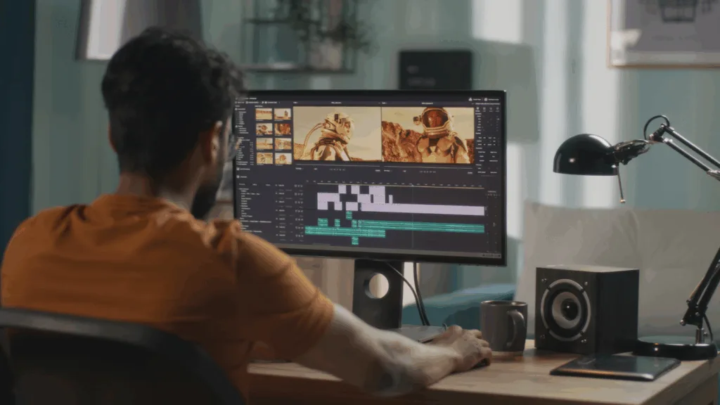 UGC creator video editing for content