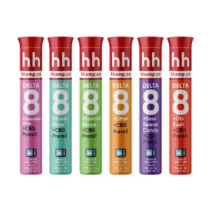 Delta 8 Infused CBG + CBD Prerolls