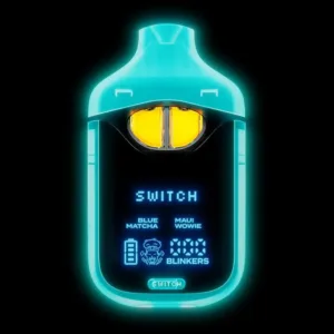 Boutiq Switch V4 GLOW - THCA Liquid Diamonds - 2g Dual Tank All-In-One