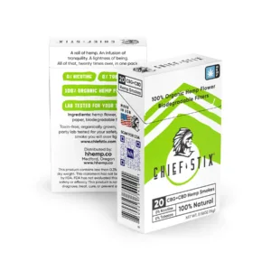CBG + CBD Hemp Smokes - Chief Stix
