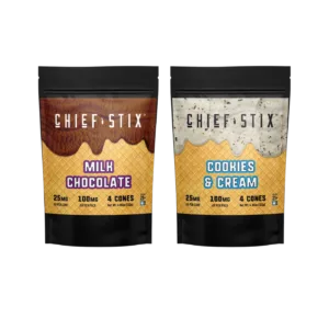 Chief Stix Delta-9 Chocolate Cones 4ct