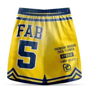 Players Only - Fab 5 - Lemon Gelato  3.5g THCA Flower (Hybrid)